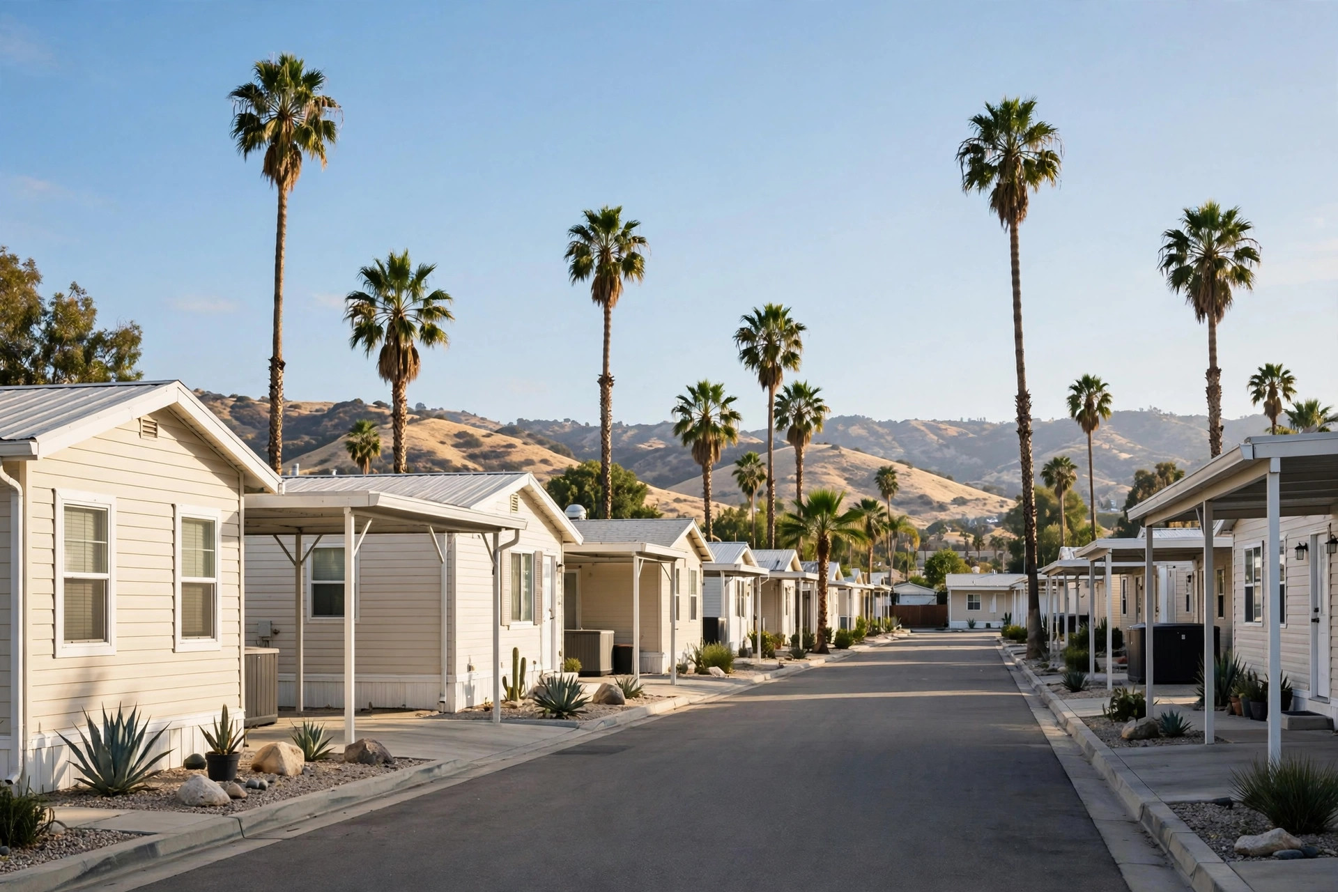 Mobile home park community